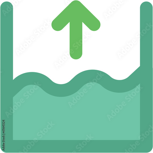 Windsock denoting forecast in bold line icon