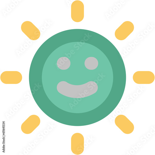 Windsock denoting forecast in bold line icon