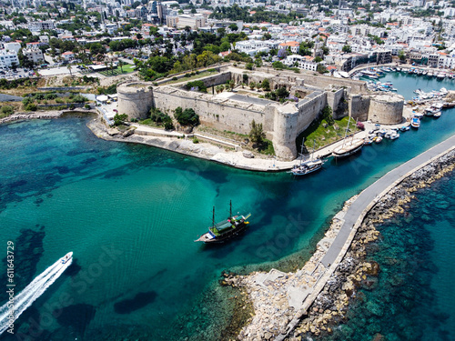 Fortress in the city of Girne - Kyrenia