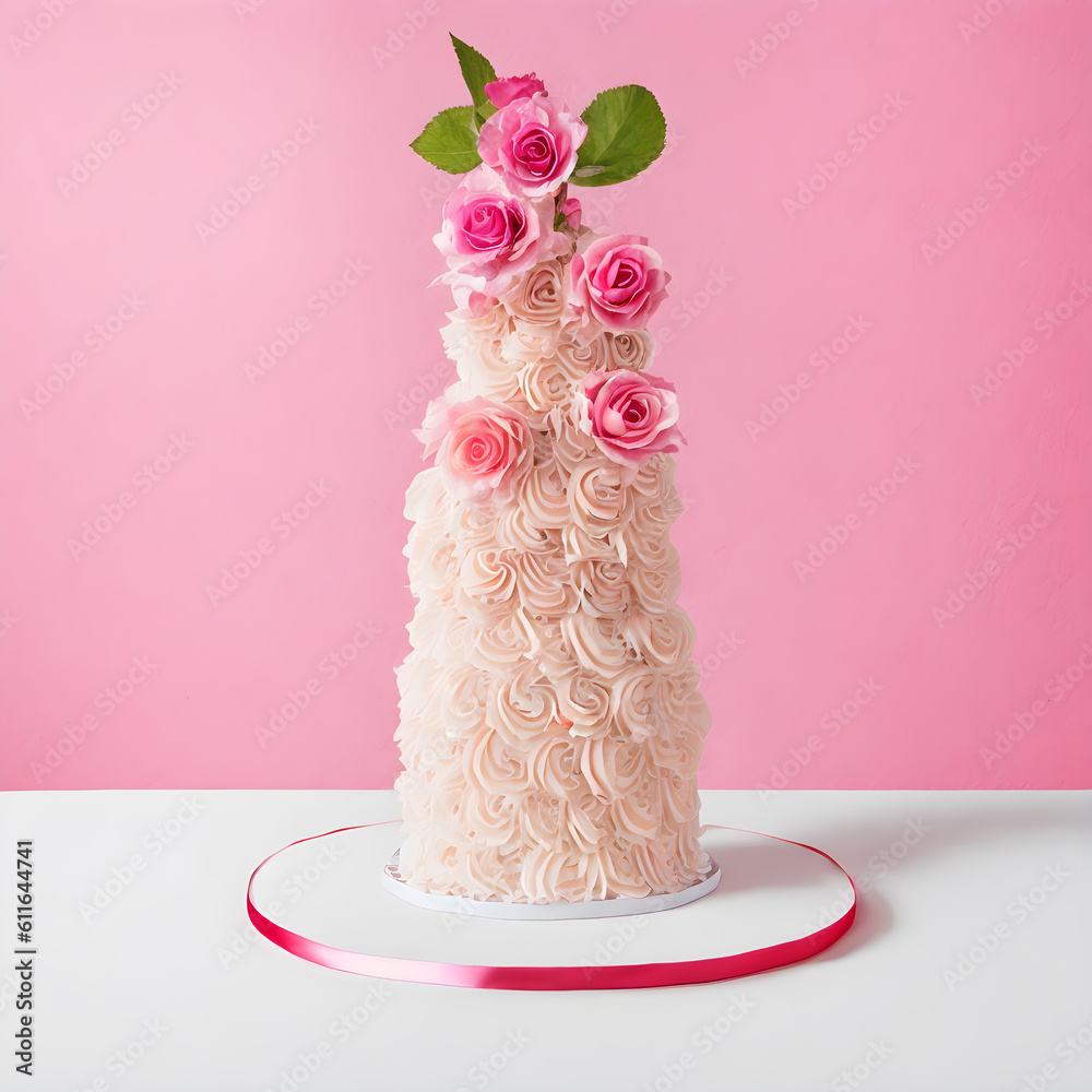 vase with flowers cake vase with flowers cake