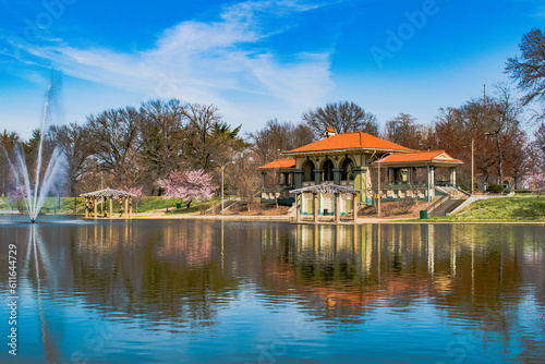 The Boathouse in Carondelet Park in St. Louis Missouri 