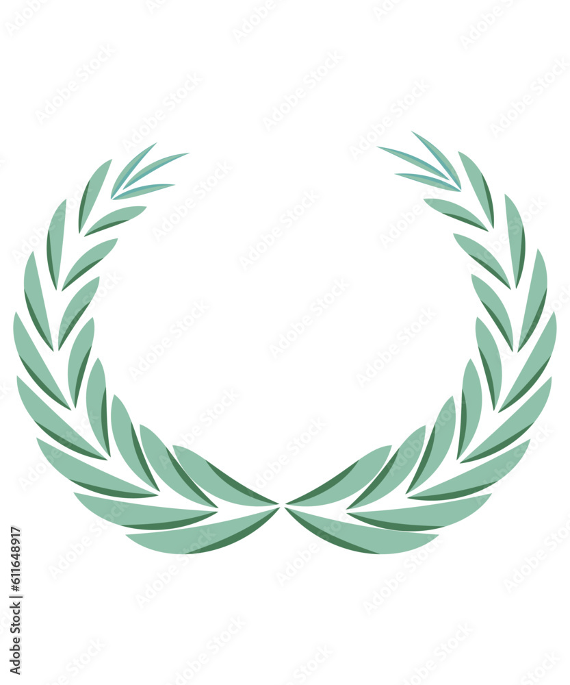 green leaf icon, vector best flat design. green leaf icon, vector best flat design.
