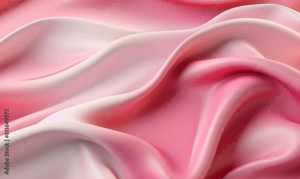 Colorful Silk Fabric Background. Soft and Smooth Satin Background. Generative AI Colorful Silk Fabric Background. Soft and Smooth Satin Background. Generative AI
