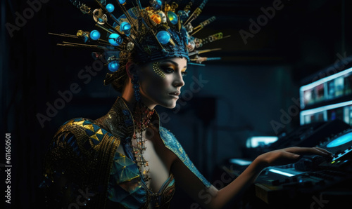 ILUSTRACIONES DE IA GENERATIVA
DESFILE TECNOLOGICO