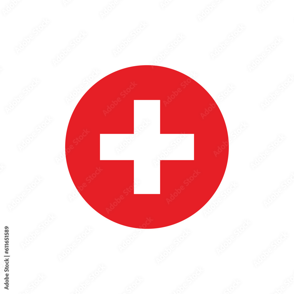 First aid icon, First aid symbol vector design plus icon First aid icon, First aid symbol vector design plus icon