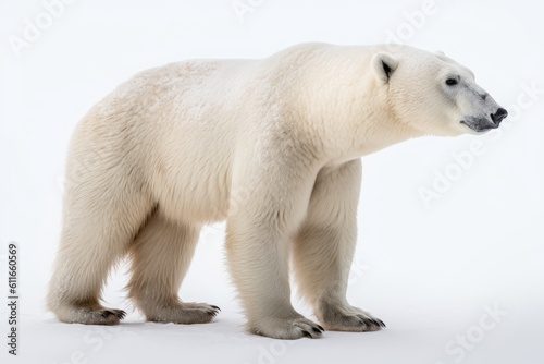 Polar Bear. Generative AI.