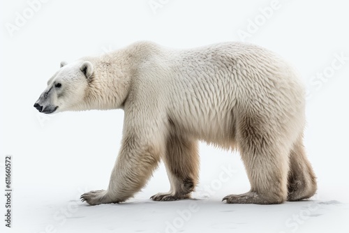 Polar Bear. Generative AI.