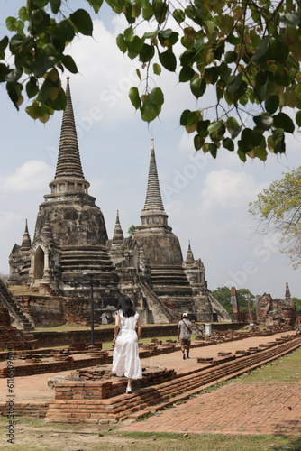 Ayutthaya ruins  Thailand