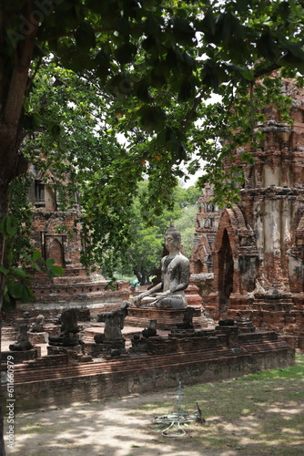 Statue of Buddha, in Ayutthaya, Thailand