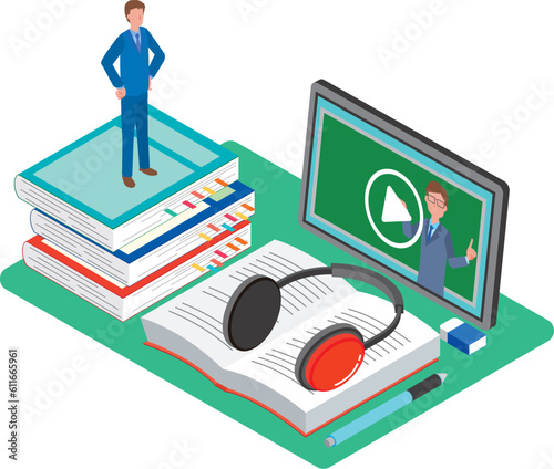 勉強する社会人