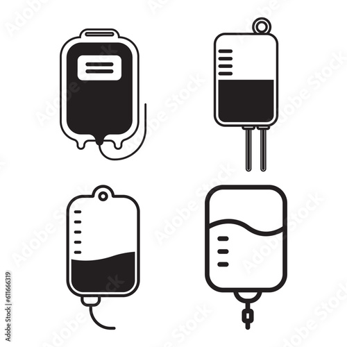 blood bag icon