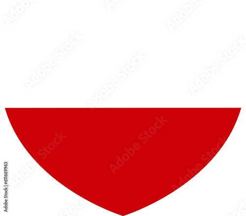 Poland Polish Flag Heart Co...