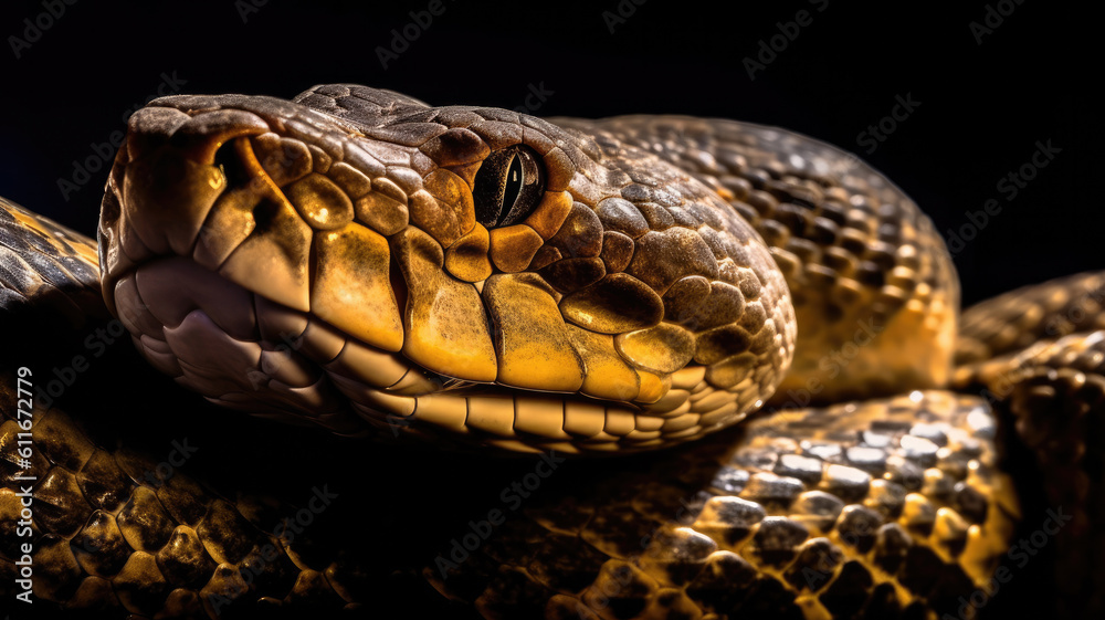 python in detailed view created with Generative AI technology python in detailed view created with Generative AI technology