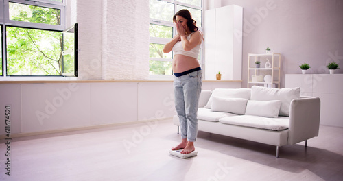 Shocked Pregnant With Body Weight Gain