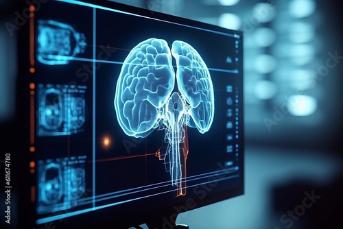 Revolutionizing Brain Health: Modern Research for Diagnosing and Treating Neurological Diseases with X-Ray Imaging. Focus on Alzheimer's and Parkinson's., Generative AI. photo