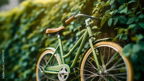 Bicycle made from recycled materials