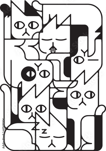 Nature Doodle Cartoon Illustration Adventure