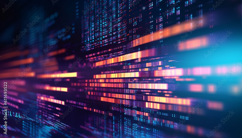 Programming code abstract technology background of software developer ...