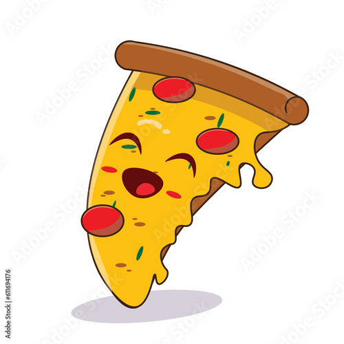 illustration of pizza