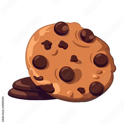 Gourmet chocolate cookie