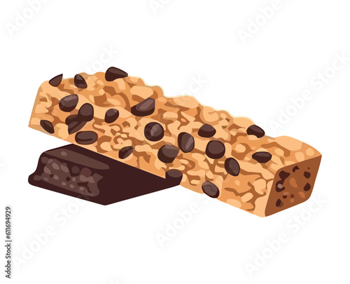 chocolate cookie bars design