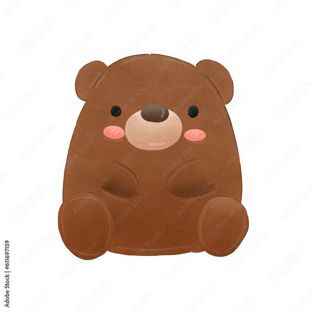 Fototapeta premium brown bear toy