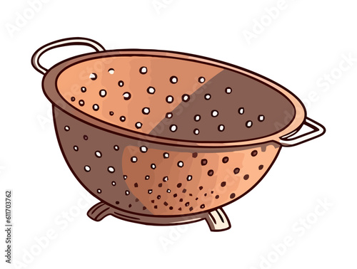 metal colander utensil
