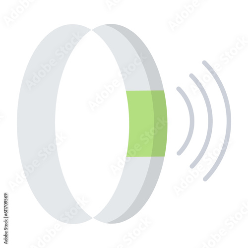 Hand Band Flat Icon