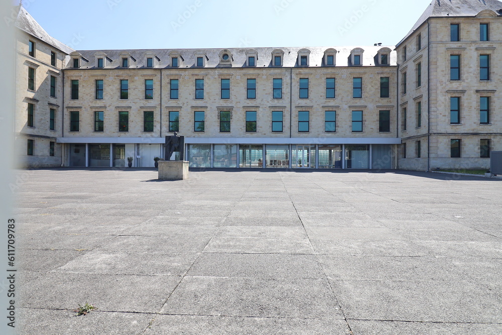 Le siège du département de la Meuse, vue de l'extérieur, ville de Bar le Duc, département de la Meuse, France