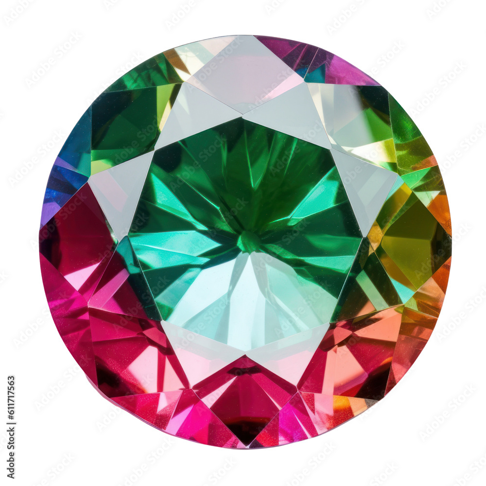 color diamond isolated on transparent background cutout color diamond isolated on transparent background cutout