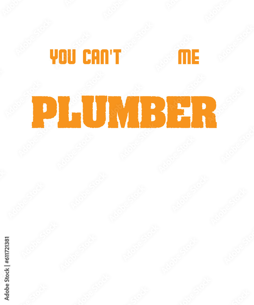 I'm a plumber