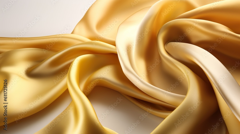 Fototapeta premium Silk Background Golden