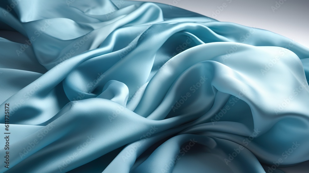 Obraz premium Silk Background Blue