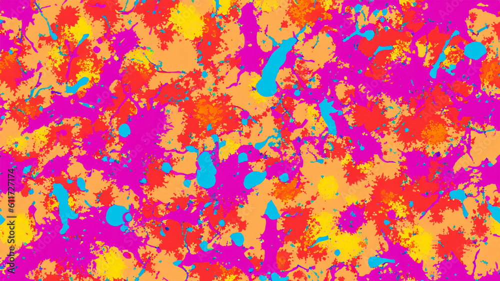 paint splatter splat alpha bump map - generative ai