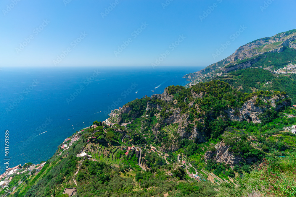 view from Ravello, Italy 