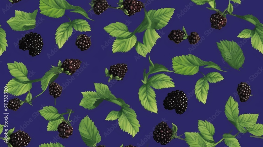 blackberry background close-up, Berries are fresh and juicy, blueberry, different size and shape. Vegetarian snack, healthy diet food, Generative AI blackberry background close-up, Berries are fresh and juicy, blueberry, different size and shape. Vegetarian snack, healthy diet food, Generative AI