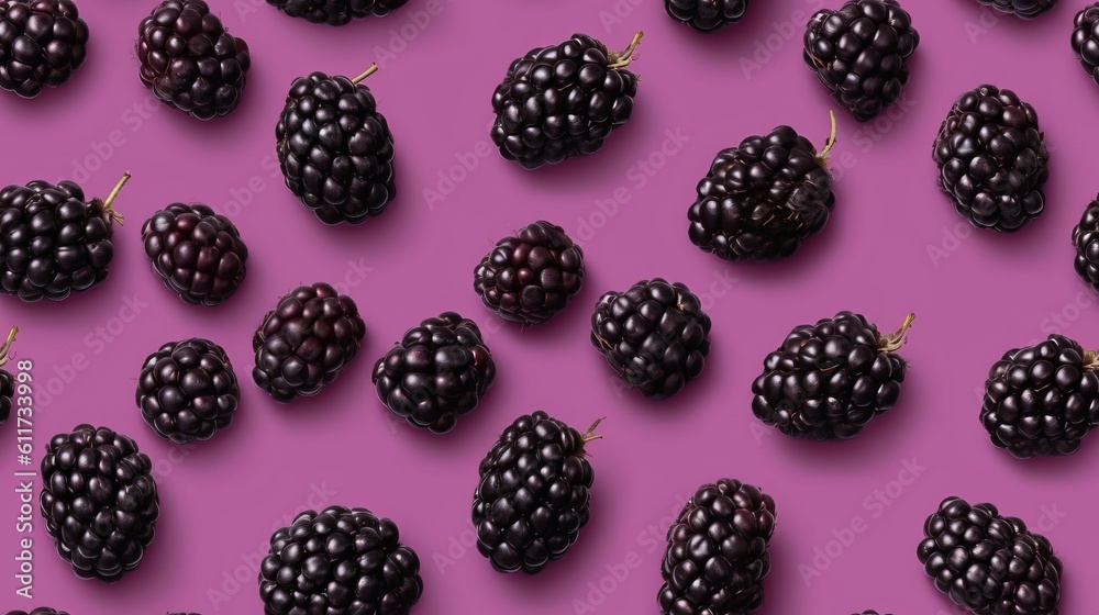 blackberry background close-up, Berries are fresh and juicy, blueberry, different size and shape. Vegetarian snack, healthy diet food, Generative AI blackberry background close-up, Berries are fresh and juicy, blueberry, different size and shape. Vegetarian snack, healthy diet food, Generative AI