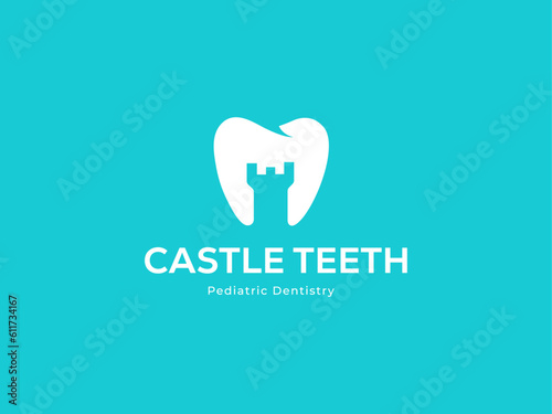 Castle Teeth Logo | Castle Logo | Teeth/Tooth Logo | Dental Logo | Dentist | Healt Care | Dentistry | Medical | Medicine
