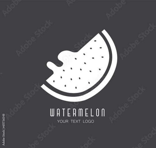 illustration of an watermelon