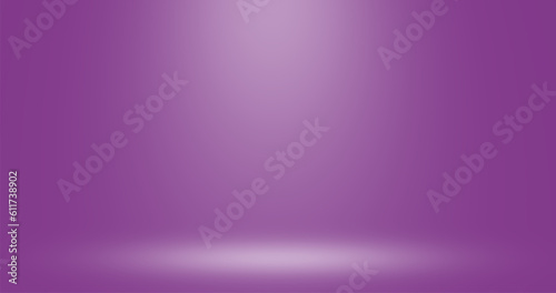 Purple spotlight, Abstract background Used as background for product, advertise, put thought. Vector illustration