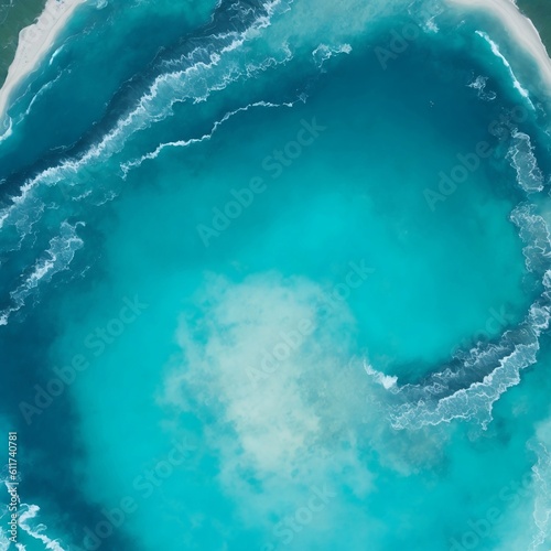 wavy water from above 