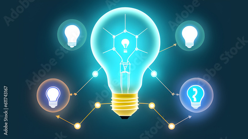 light bulb idea Generative AI