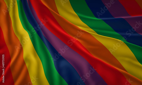 bandeira arco-íris ondulada lgbtq roupas onduladas