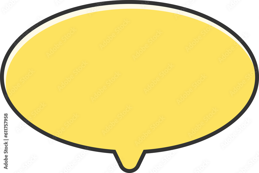 yellow comic speech bubble yellow comic speech bubble