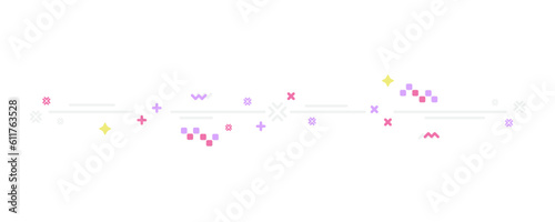 Arcade memphis line divider
