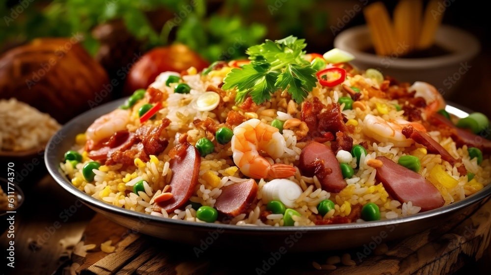 Authentic Fusion: Yangzhou Fried Rice Authentic Fusion: Yangzhou Fried Rice