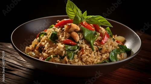 Aromatic Flavors: Thai Basil Fried Rice