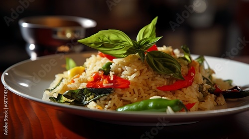 Aromatic Flavors  Thai Basil Fried Rice