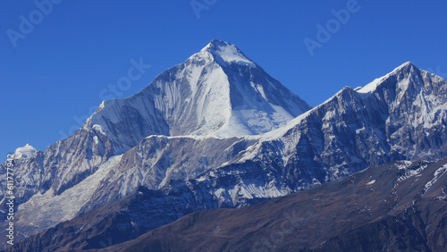 Dhaulagiri, seventh highest mountain in the world, Nepal.