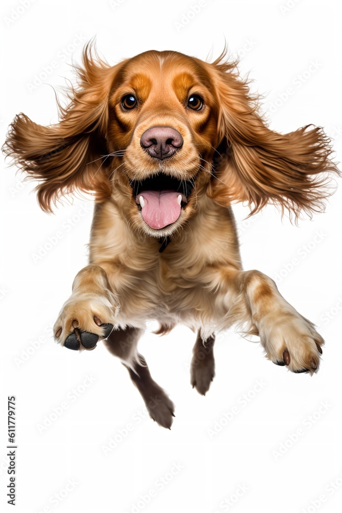 Cocker Spaniel Dog Running